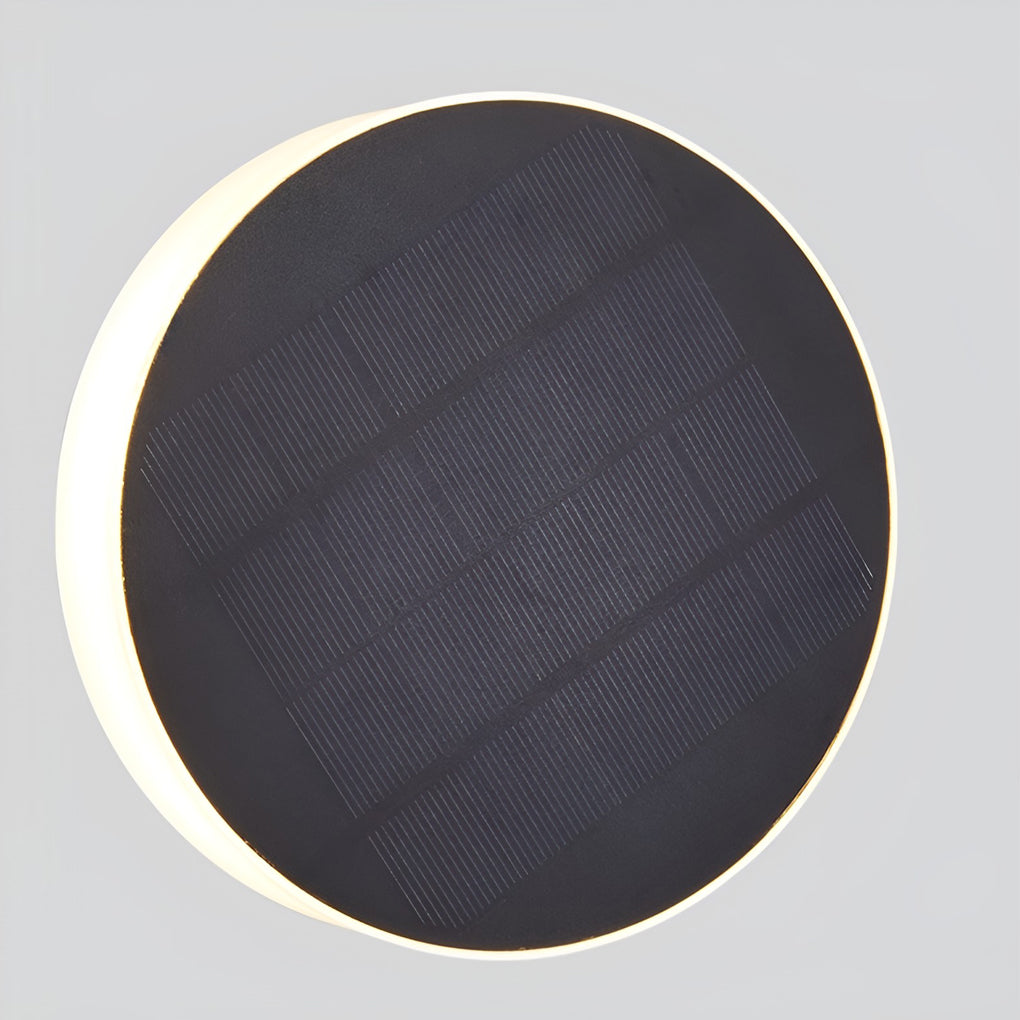 Seamless Solar Disk Lights Elegant LED Ground Lighting for Outdoor Landscapes - Lamp Outdoor