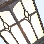 Waterproof Aluminum LED Brown Retro Solar Solar Post Cap Lights Pillar Lamp - Lamp Outdoor