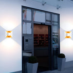 Square Up and Down Lights 6W LED Waterproof Modern Outdoor Sconces - Lamp Outdoor
