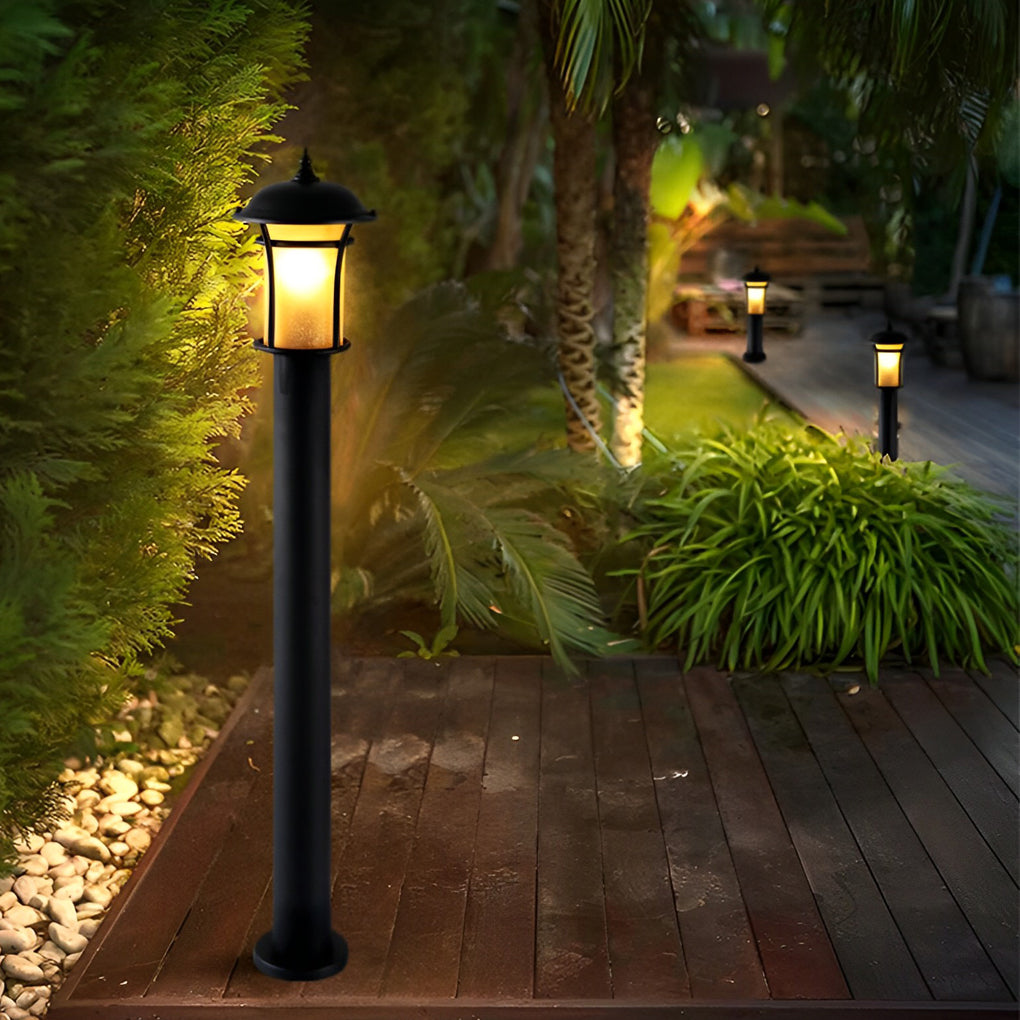 Classic Old England-Style Waterproof LED Garden Lamp - Lamp Outdoor
