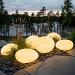 Resin Cobblestone LED Lawn Light Modern Waterproof Outdoor Landscape Lamp - Lamp Outdoor