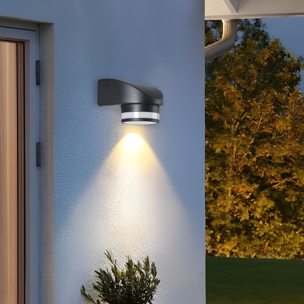 Round Up and Dawn Light LED Waterproof Black Outdoor Wall Washer Lights - Lamp Outdoor