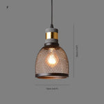 Xenith Industrial Cylindrical Pendant Light, Cement/Metal - Lamp Outdoor