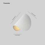 Myra LED Wall Reading Lamp 360° Rotatable, Bedside & Living Room - Lamp Outdoor