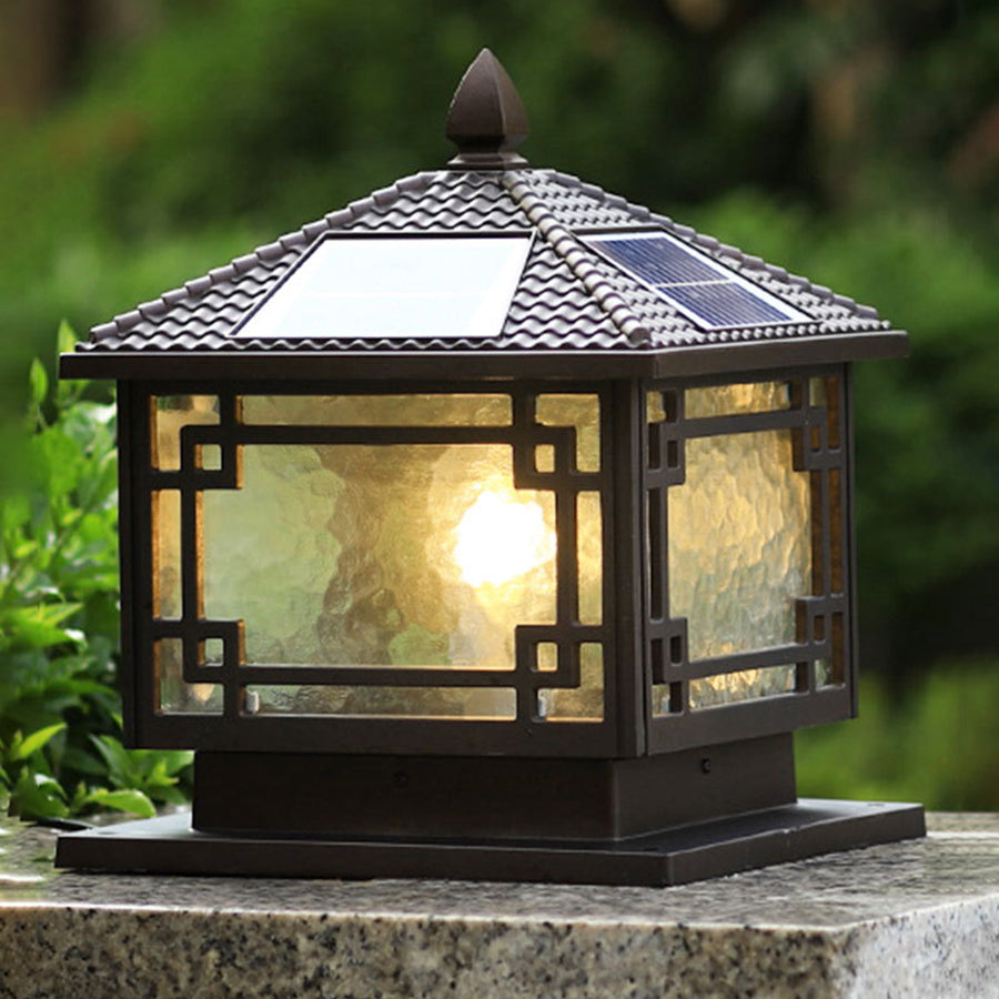 Waterproof Outdoor Garden Pillar Lights European style - Lamp Outdoor