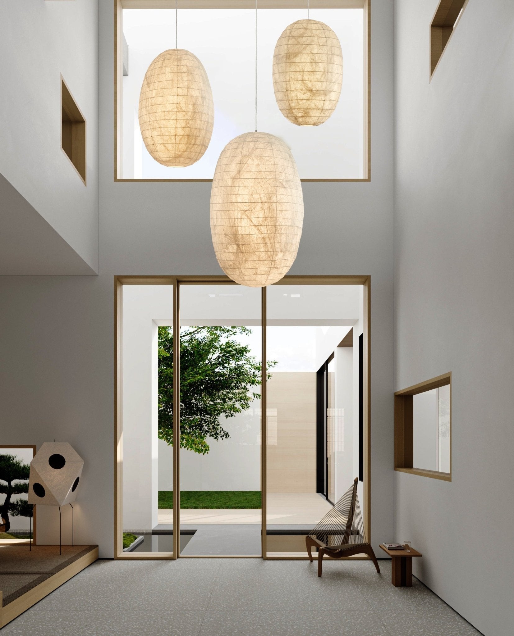 Oldoryra Silk Retro Pendant Light - Lamp Outdoor