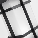 Waterproof Dimming with Remote Black Vintage Solar Fence Post Lights - Lamp Outdoor