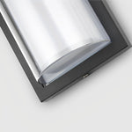 Creative Waterproof LED Black Modern Outdoor Wall Lamp Exterior Lights - Lamp Outdoor