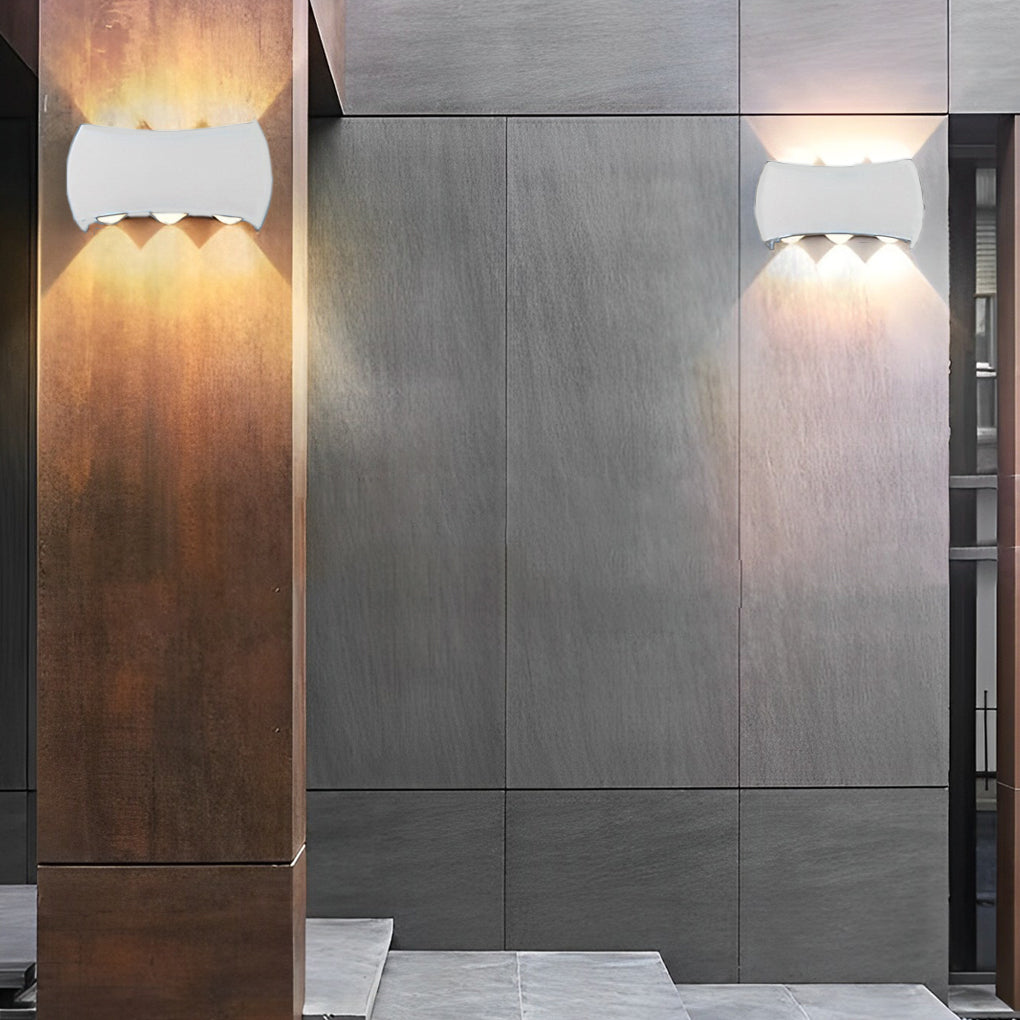 Outdoor Up Down Light LED Waterproof Exterior Aluminum Wall Lights - Lamp Outdoor