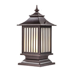 Pillar Light Fixtures Waterproof Three Color Temperature Adjustable - Lamp Outdoor