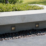 Geometric LED Outdoor Step Lights Minimalist Style - Lamp Outdoor