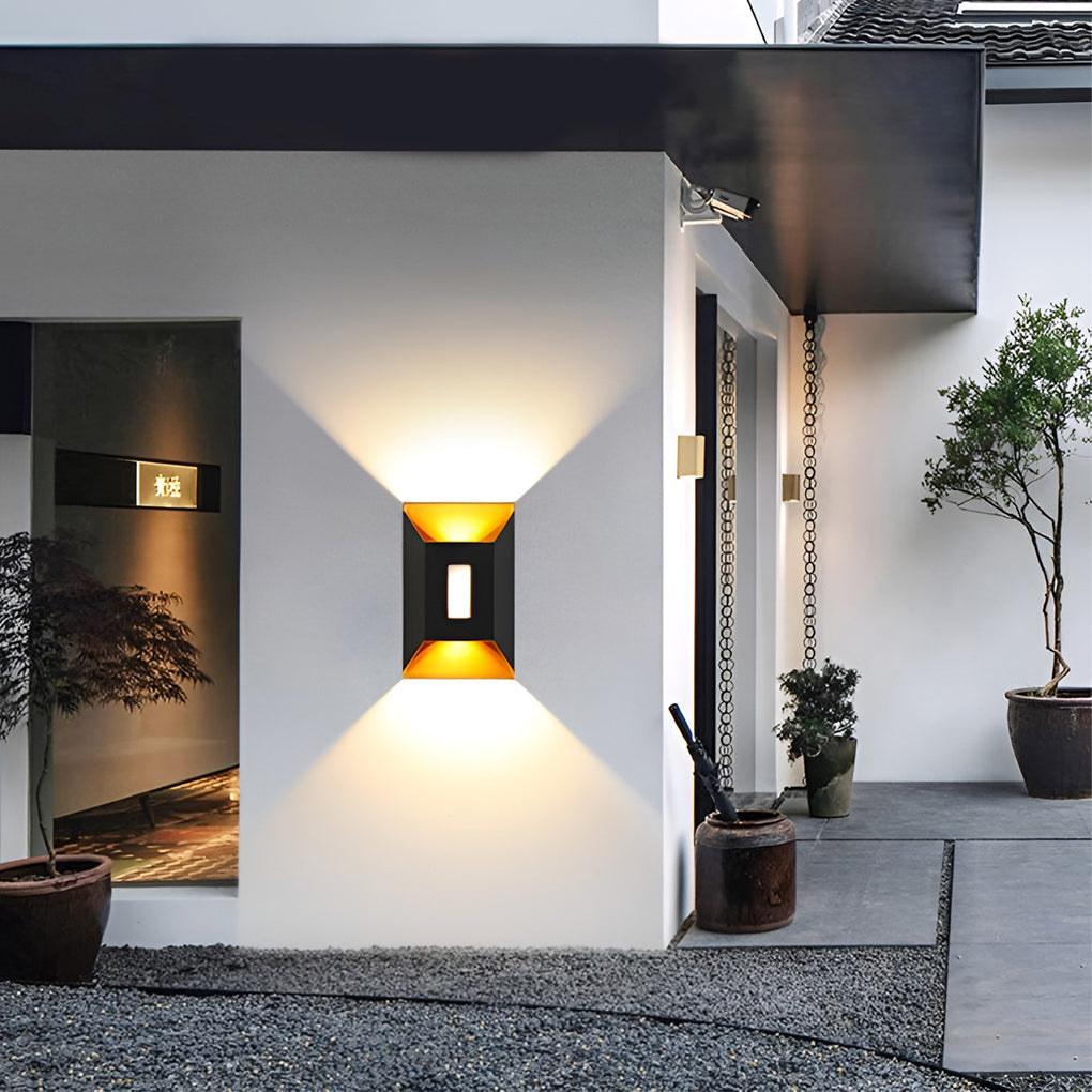 Waterproof LED Up and Down Lights Modern Wall Lamp Wall Sconce Lighting - Lamp Outdoor