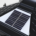 Retro Pavilion Shape Waterproof LED Solar Powered Fence Post Lights - Lamp Outdoor