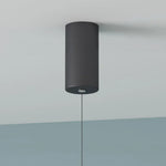 Erix Minimalist Linear Pendant Light Bedside, Black - Lamp Outdoor