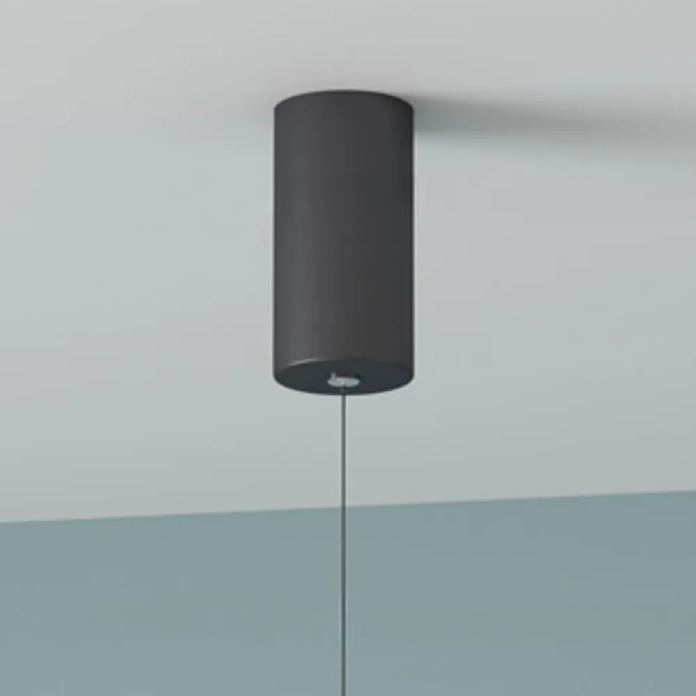 Erix Minimalist Linear Pendant Light Bedside, Black - Lamp Outdoor