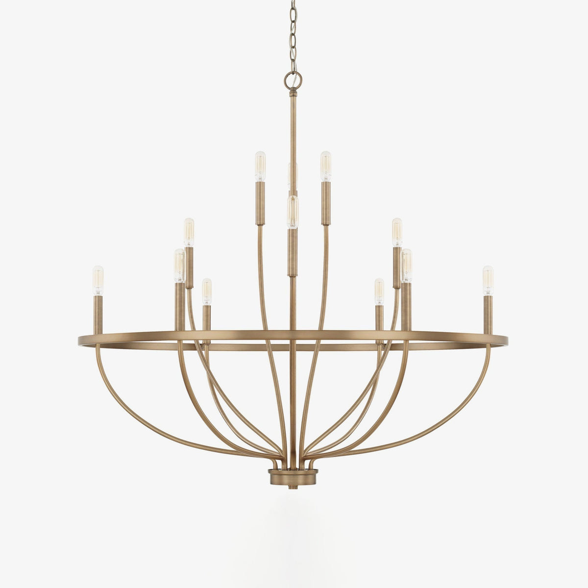 Cisoriel Classic Brass Chandelier - Lamp Outdoor