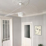 Zenro Modern Flower Fabric Pendant Light 4 Color, Black/White/Gold/Brown - Lamp Outdoor