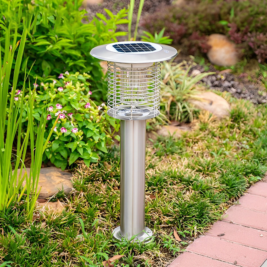 Advanced Solar-Powered Mosquito Killer Lamp Eco-Friendly Garden Light - Lamp Outdoor