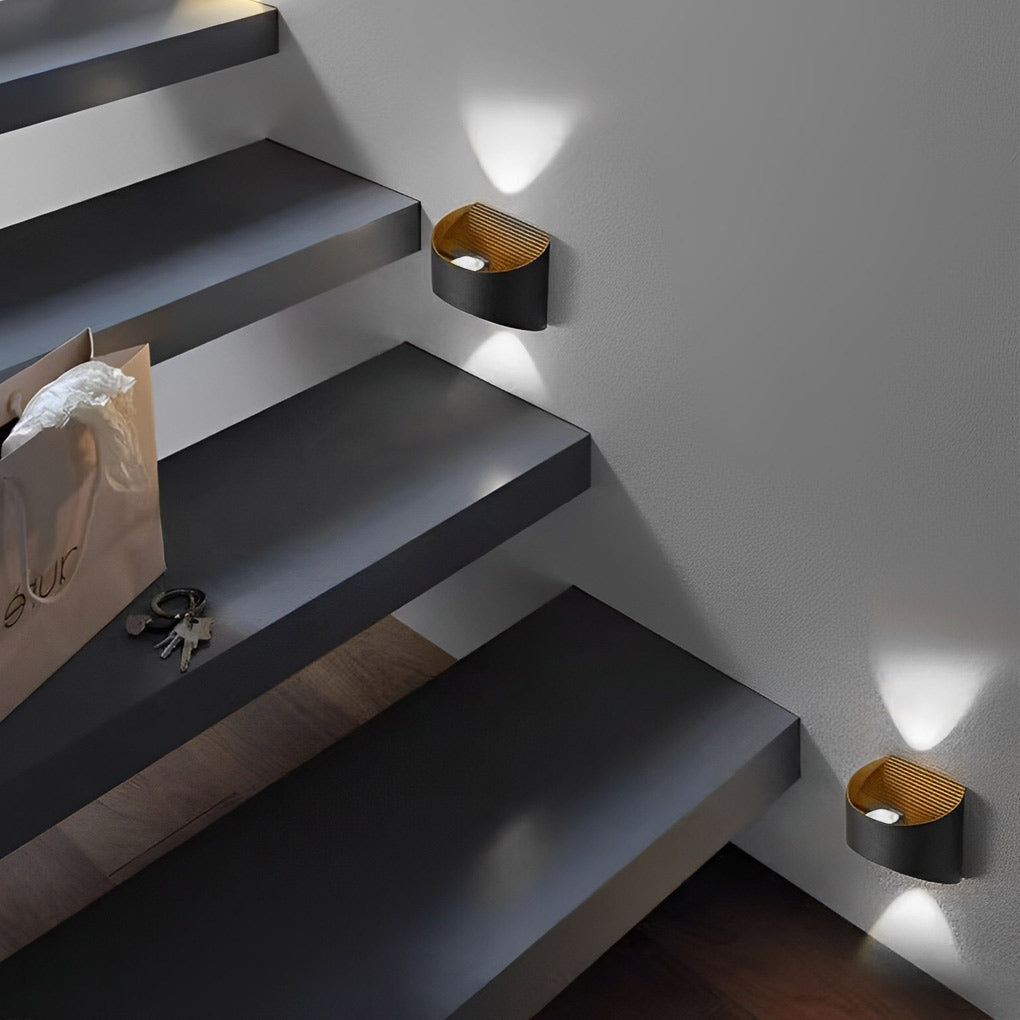 Unique Up and Down Lighting LED Waterproof Modern Exterior Wall Lights - Lamp Outdoor