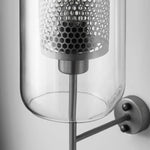 Kiri Industrial Classy Global Clear Glass Wall Lamp - Lamp Outdoor
