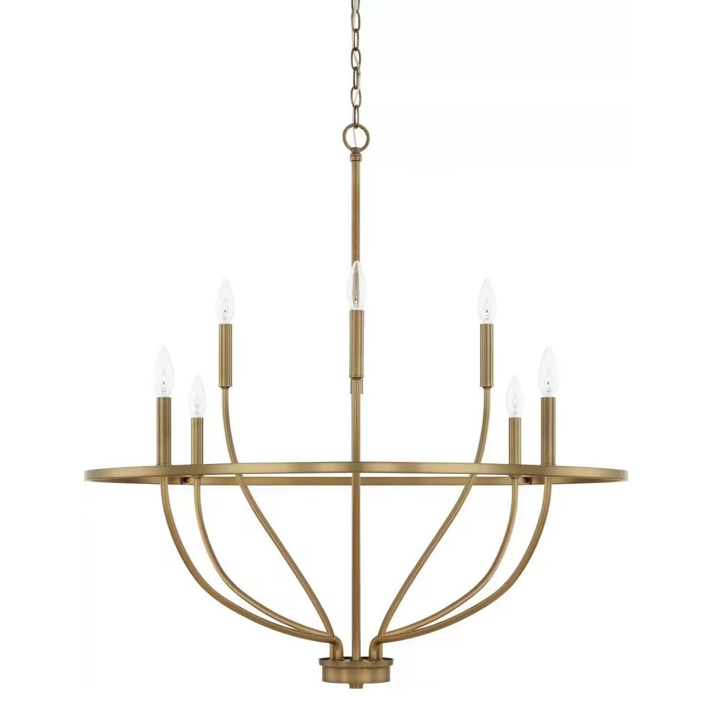 Cisoriel Classic Brass Chandelier - Lamp Outdoor