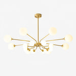 Aurora Chandelier Globe Arm Modern - Lamp Outdoor