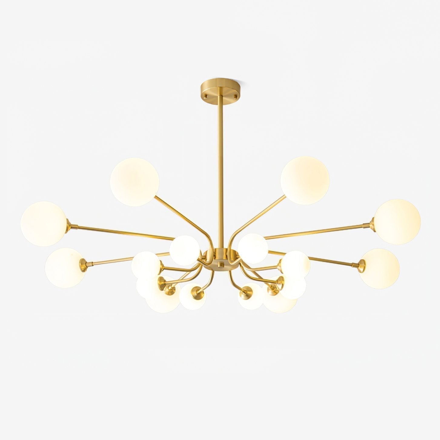 Aurora Chandelier Globe Arm Modern - Lamp Outdoor