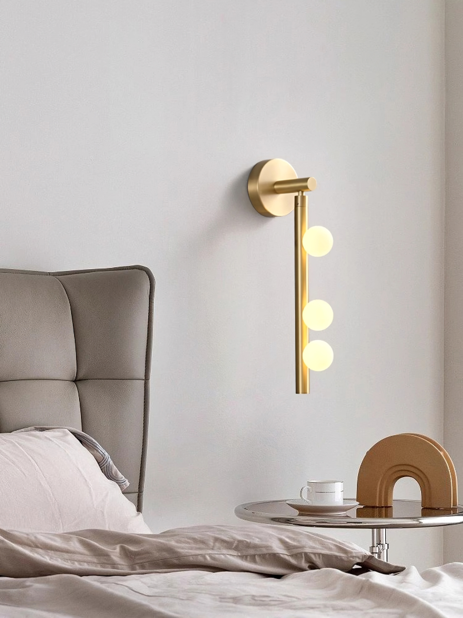 Brass Glass Tube Wall Lamp - Lamp Outdoor