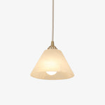 Liora Minimalist Alabaster Pendant Light - Lamp Outdoor