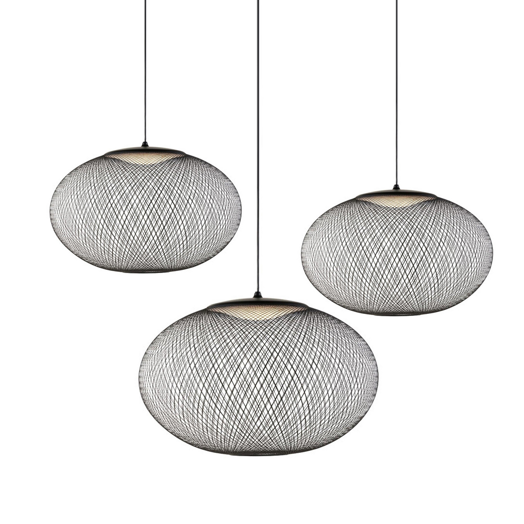 Metallic Meshwork Pendant Lamp - Lamp Outdoor