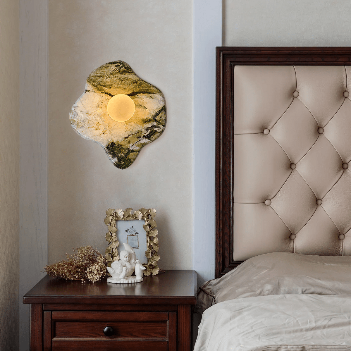 Emma Marble Wall Lamp - Lamp Outdoor