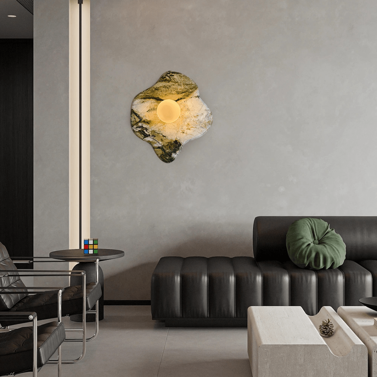 Emma Marble Wall Lamp - Lamp Outdoor