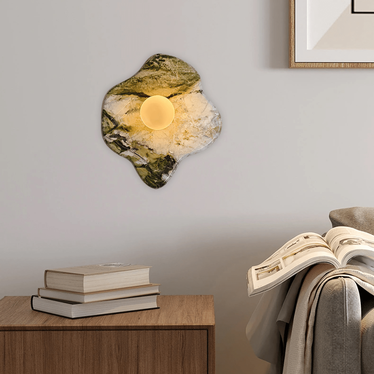 Emma Marble Wall Lamp - Lamp Outdoor