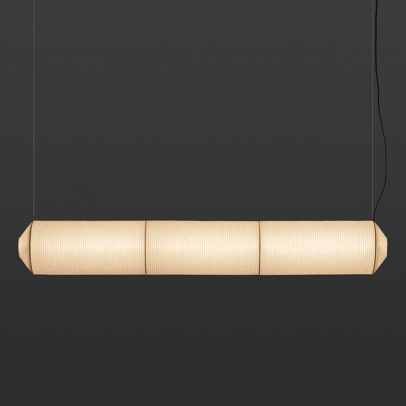 Citheis Modern Minimalist Natural Mulberry Silk Metal Pendant Lamp - Lamp Outdoor