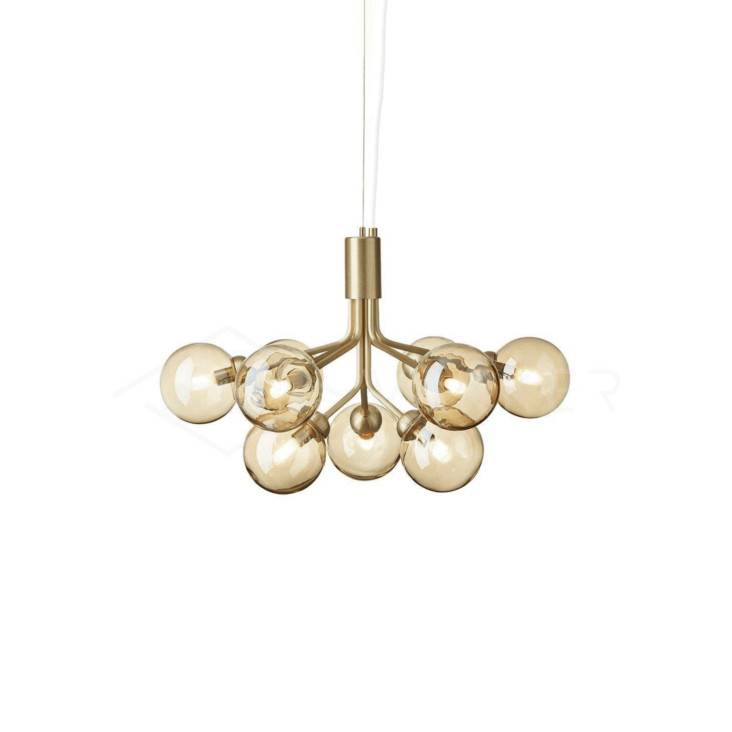 Glass Sphere Cluster Chandelier - Lamp Outdoor
