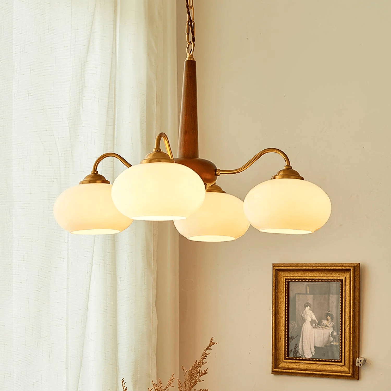 Persimmon Chandelier - Lamp Outdoor