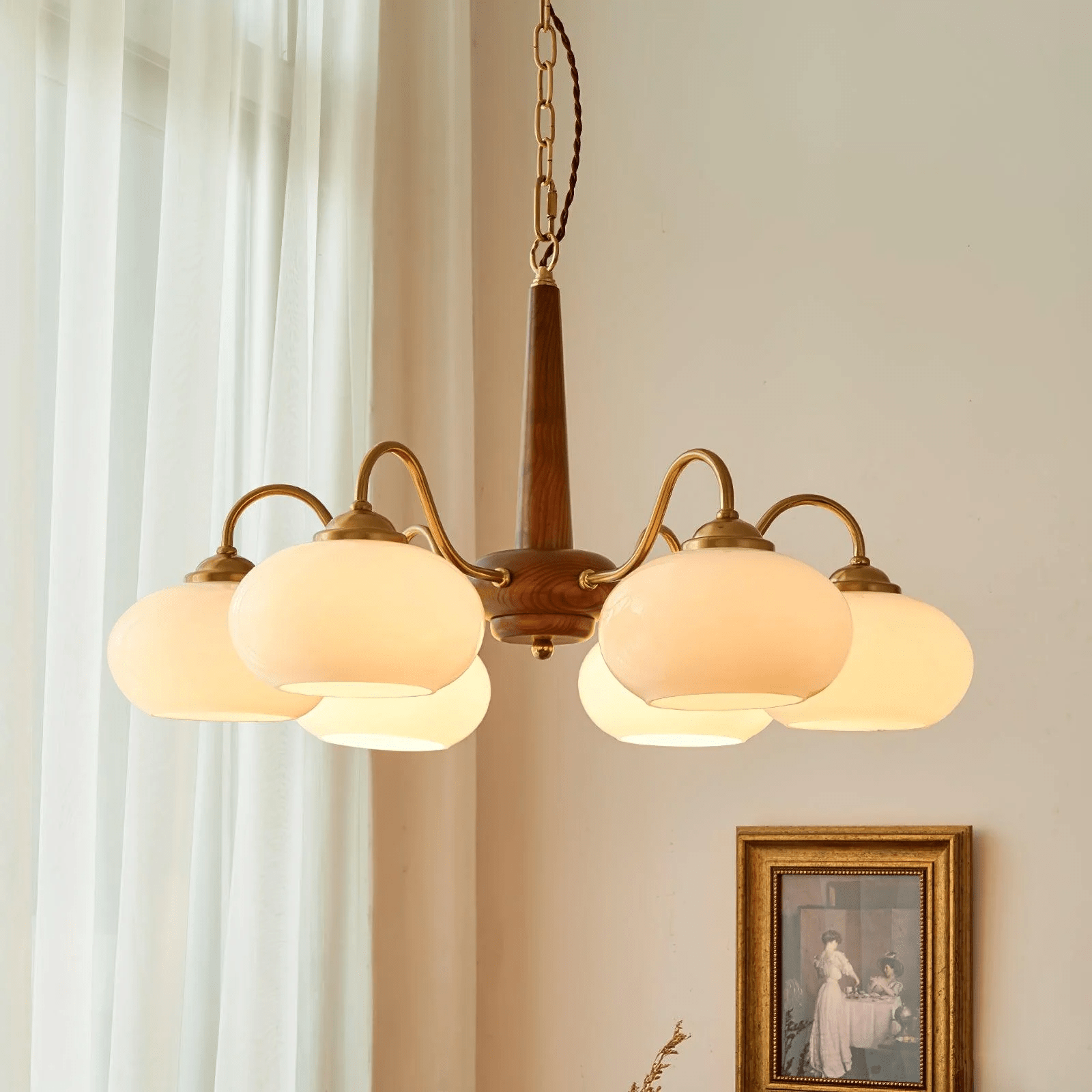 Persimmon Chandelier - Lamp Outdoor