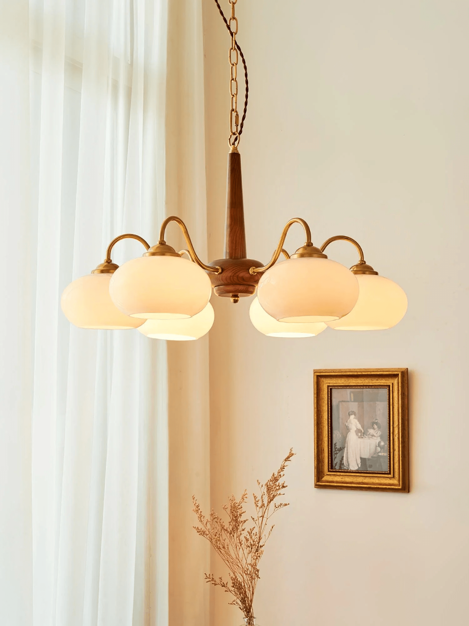 Persimmon Chandelier - Lamp Outdoor