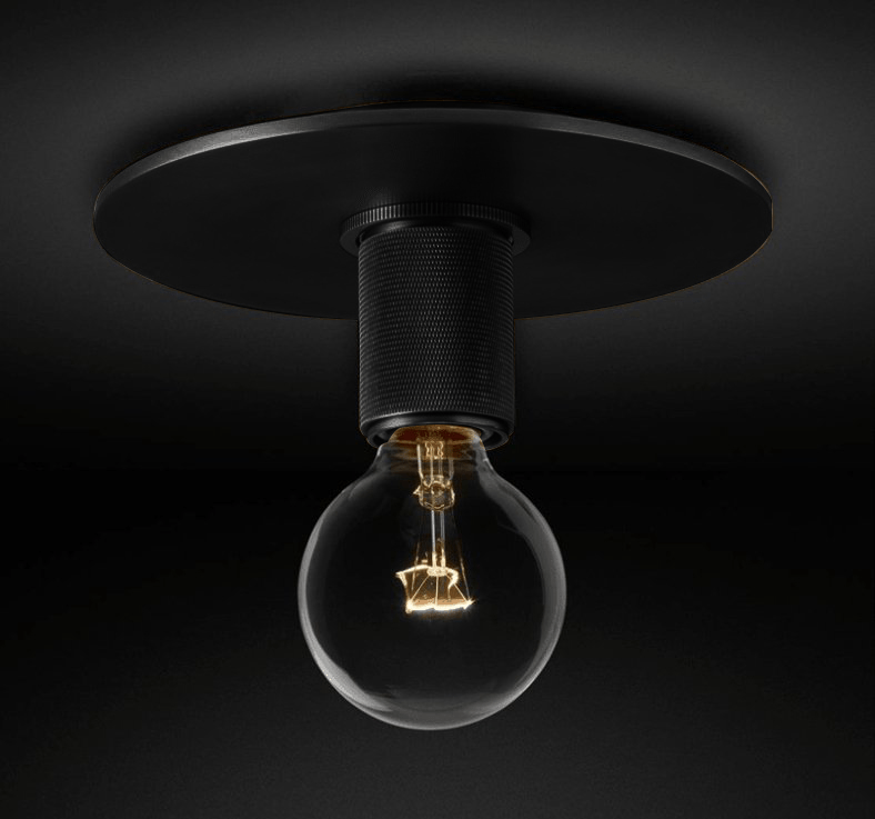 Simple Style Flush Mount Light - Lamp Outdoor