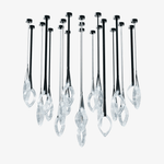 Ivvyne Modern Glass Chandelier - Lamp Outdoor