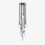 Ivvyne Modern Glass Chandelier - Lamp Outdoor