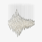 Oloren Prismatic Crystal Chandelier - Lamp Outdoor