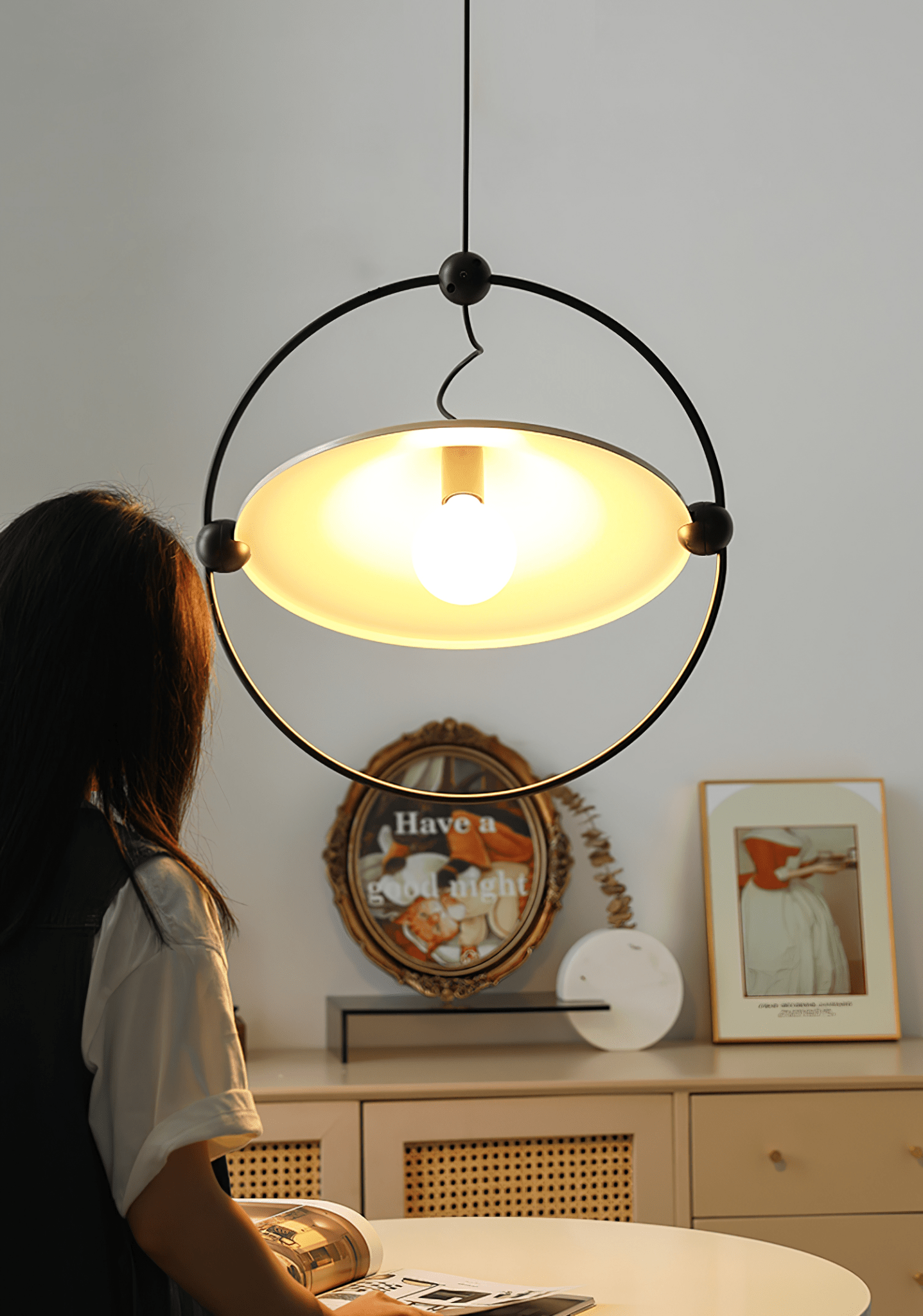 Veraeen Premium Elegance Metal Pendant Light - Lamp Outdoor