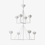 Ulmaris Floral Metal Chandelier - Lamp Outdoor