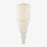 Eloryra Cascading Glass Chandelier - Lamp Outdoor