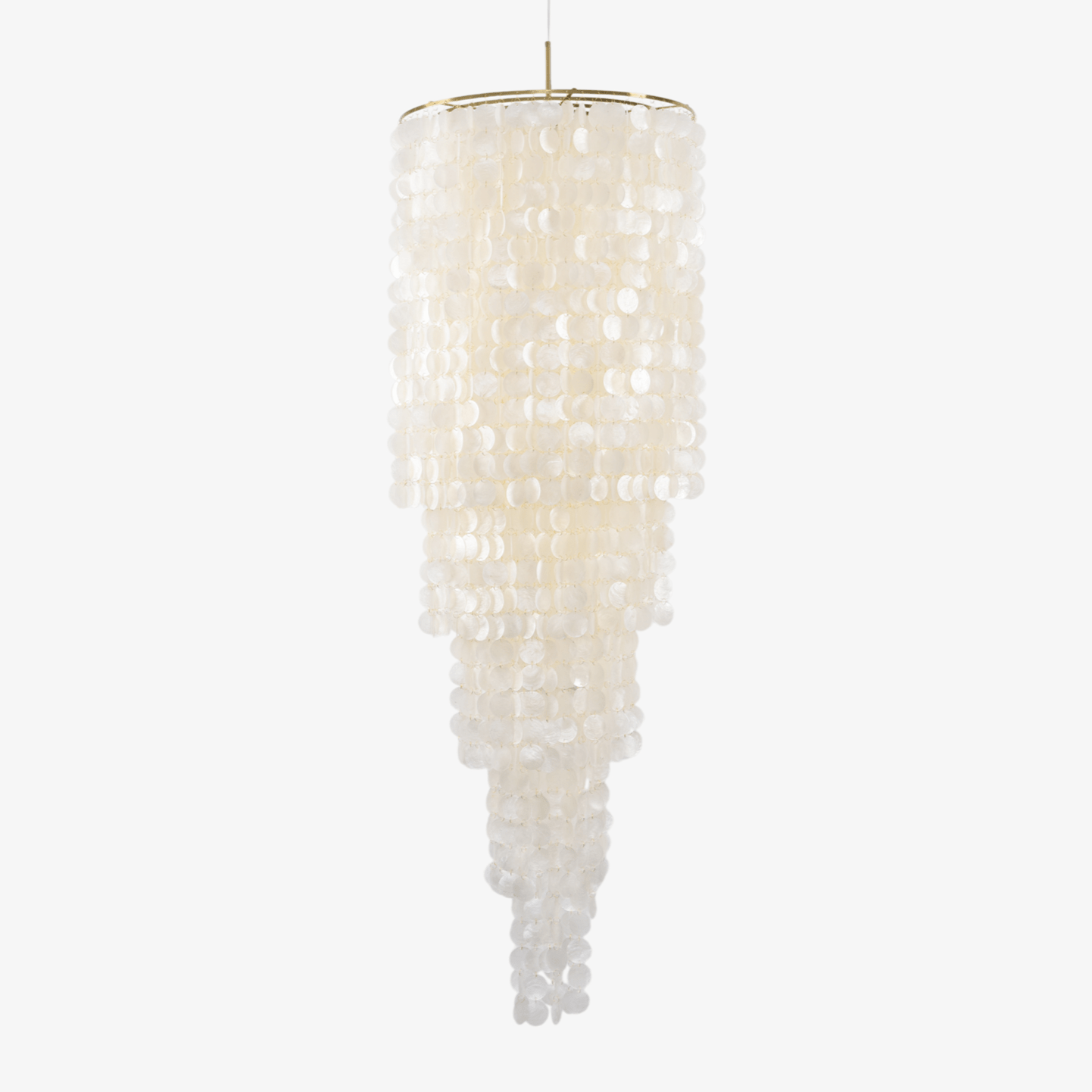 Eloryra Cascading Glass Chandelier - Lamp Outdoor