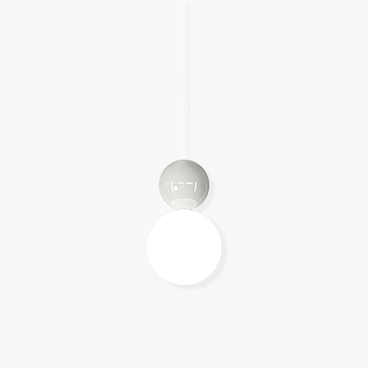 Acrylic Two Ball Pendant Light - Lamp Outdoor