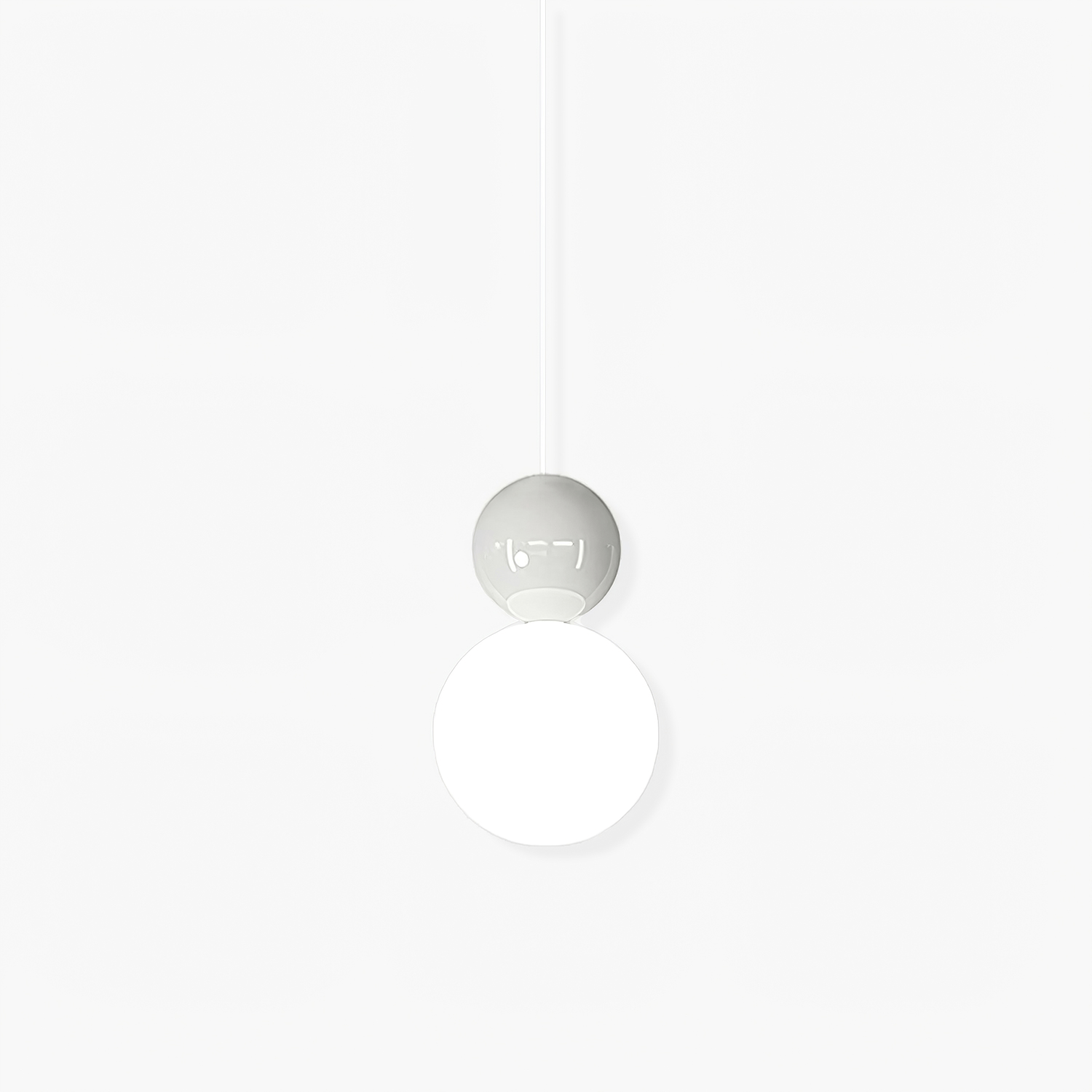 Acrylic Two Ball Pendant Light - Lamp Outdoor