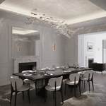 Vecarisra Luxury Tidal Art Glass Pendants Lamp - Lamp Outdoor