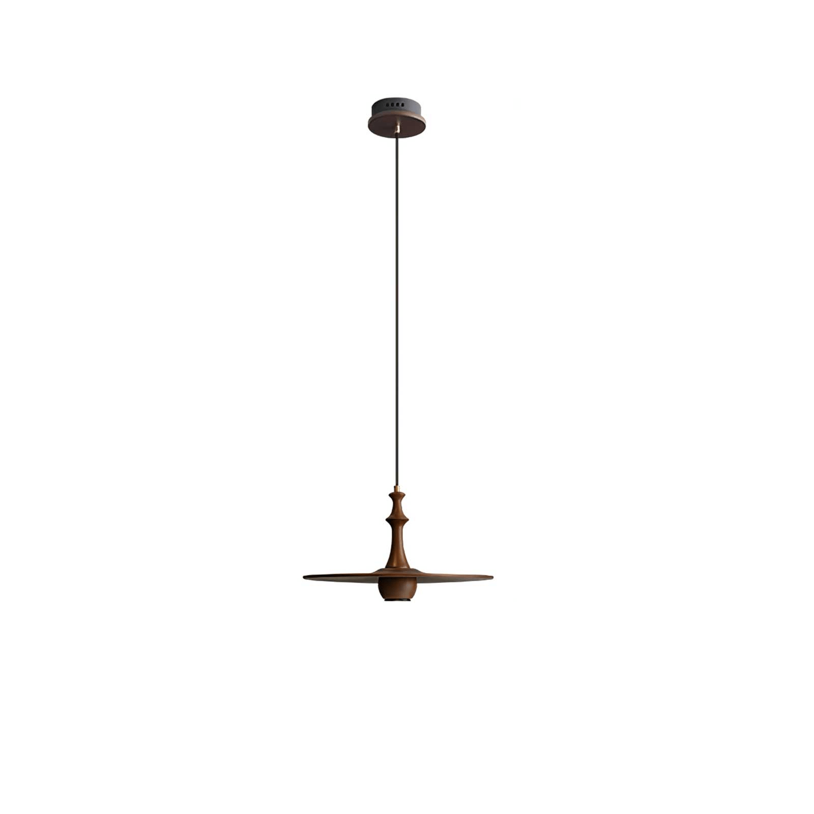 Wooden Spin Pendant Light - Lamp Outdoor